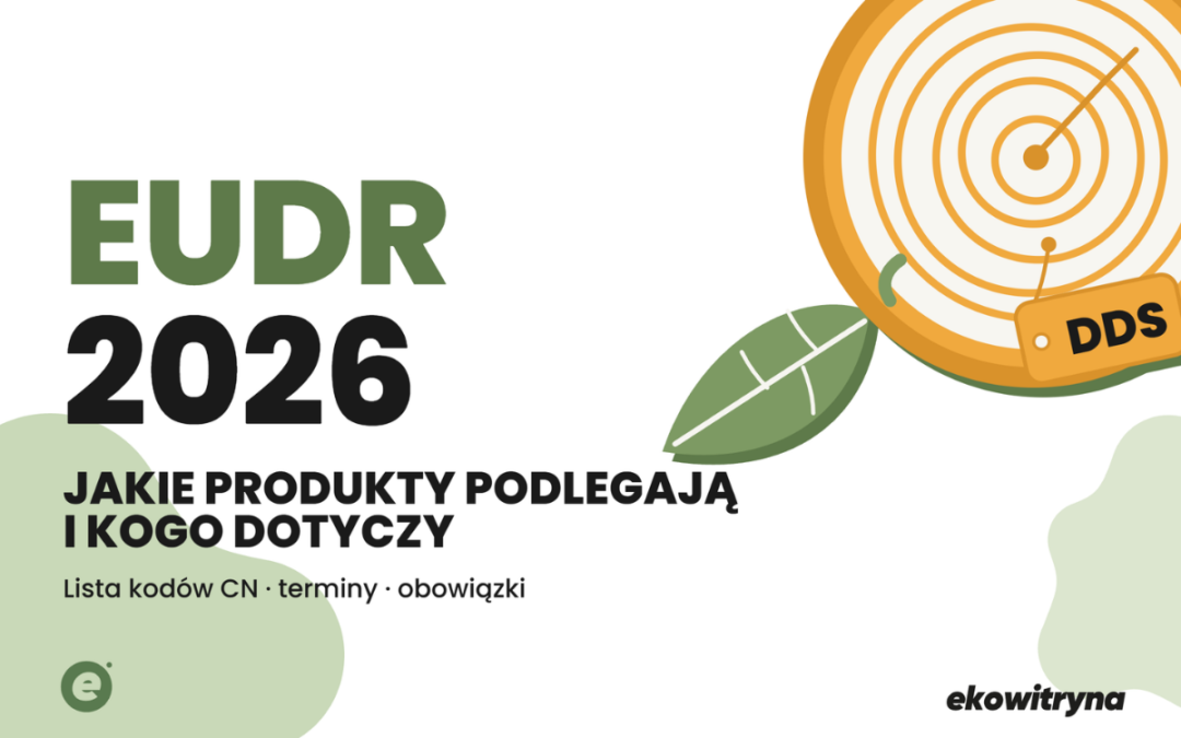 EUDR 2026: jakie produkty podlegają, kogo dotyczy i kiedy wchodzi w życie